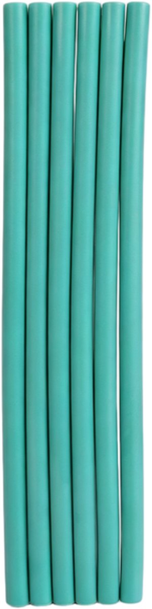 Krultangen - Set van 6 - Zachte schuimkrullers voor lang haar - Zachte sponskrullers in verschillende maten - Schuimkrullers met kliksysteem - Krultangen voor 's nachts die geen verwarming nodig hebben - Geschikt voor vrouwen, meisjes en kinderen.