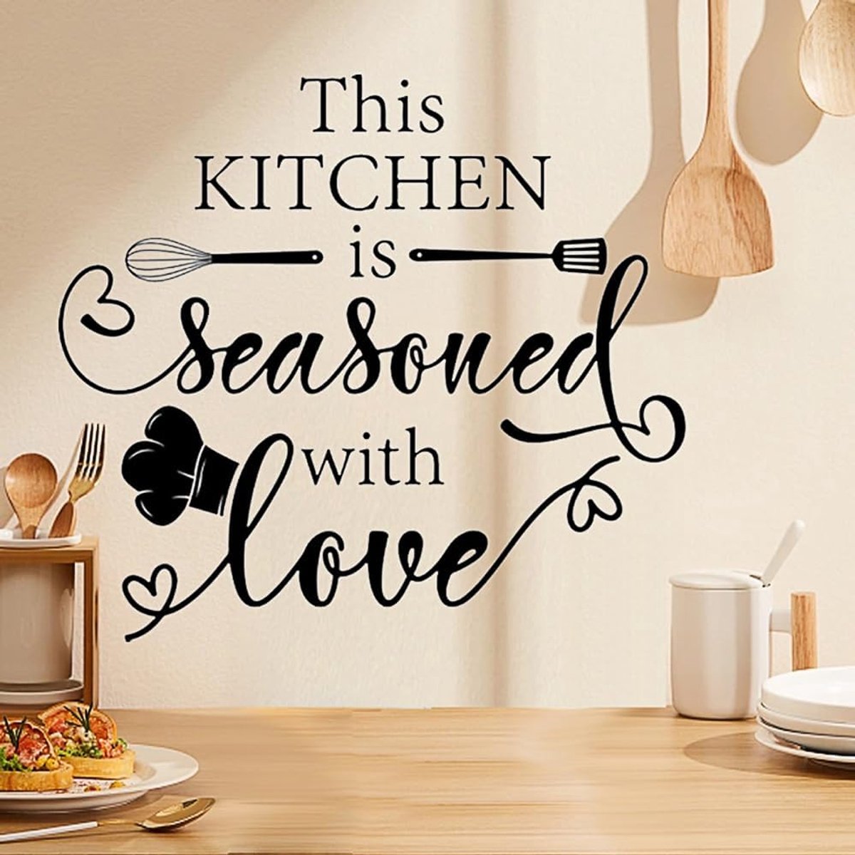 Wall tattoo living room, kitchen wall tattoo, bedroom wall stickers sayings, wall stickers living room modern, for - ShopVlot