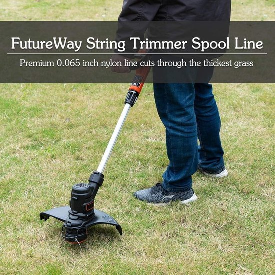 8 Stuks Spools met Spraykop voor Black Decker Strimmer - Geschikt voor ST5530, GLC3630L20, STC1820PC, BESTA530 en BESTA525 - Tuinaccessoires en Vervangonderdelen — afbeelding 4
