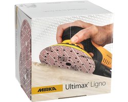 MIRKA Ultimax Ligno Schuurschijven 150mm Multifit - P80