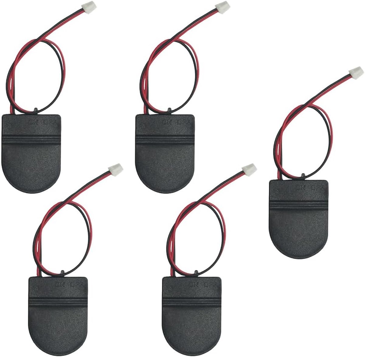 RTC batterijhouder 5pcs - Hoogwaardige materialen - Gemakkelijk te installeren - Ideaal voor Raspberry Pi 5 - ShopVlot