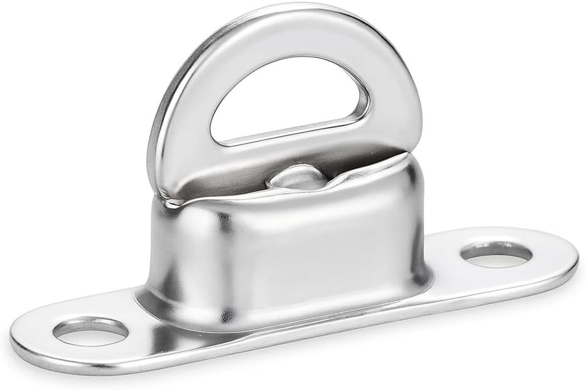 10 x Twist closure Nirosta for oval eyes 22,5x13,5mm stainless, tarpaulin swivel mechanism - ShopVlot