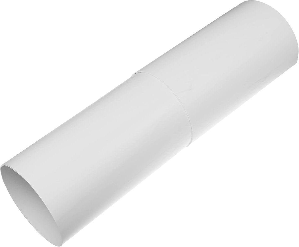 Systems 150 mm Rond kunststof ventilatiebuis Telescopisch – Verstelbare buisverlenging 300 – 500 mm – Eenvoudig te monteren Voor afvoer, toevoer, verwarming, koeling, airconditioning systemen