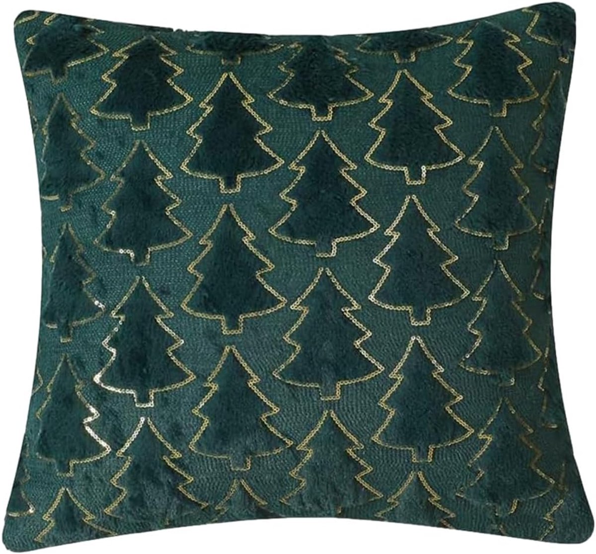Kussenslopen 45 x 45cm - Kerstversiering - Winterse kleuren - Gezellige sfeer voor uw interieur - ShopVlot