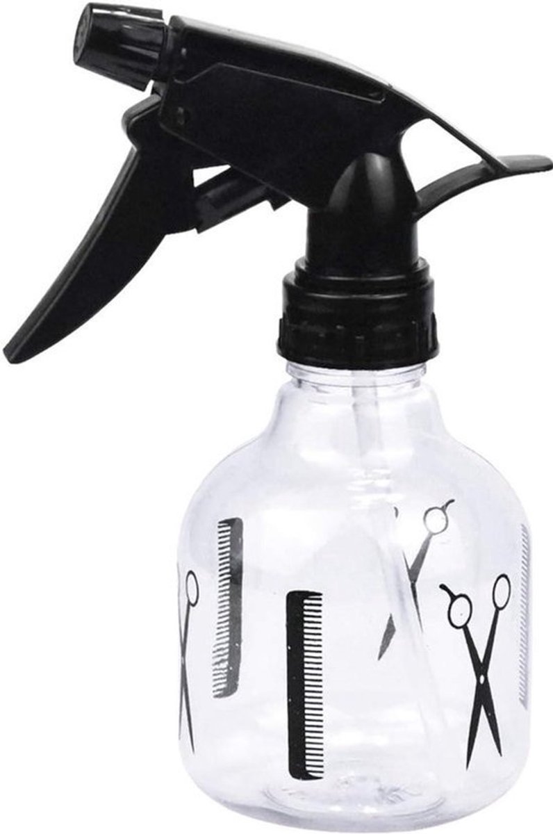 Plastic sprayfles 200 ml met verstelbare nozzle voor tuinieren, planten, reiniging - Misting spray voor haarstyling en reizen