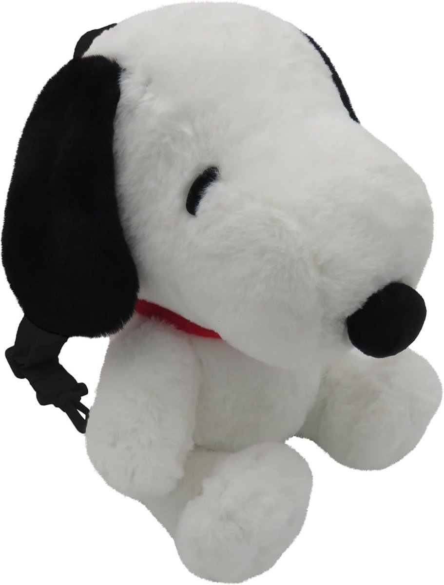 Brands Snoopy, rugzak, tas, pluche, wit, officieel product, Wit, Estandar