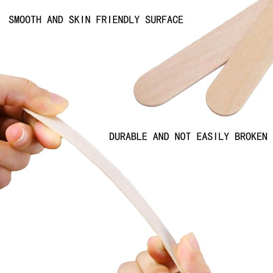 Spatels Wax Applicator Stickers voor Lichaam Gezichtshaar Verwijdering — afbeelding 4