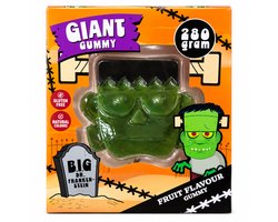 Giant Gummy Frankenstein – 280 gram – XXL Snoep – Fruit Smaak – Halloween Snoep – Groen – Glutenvrij