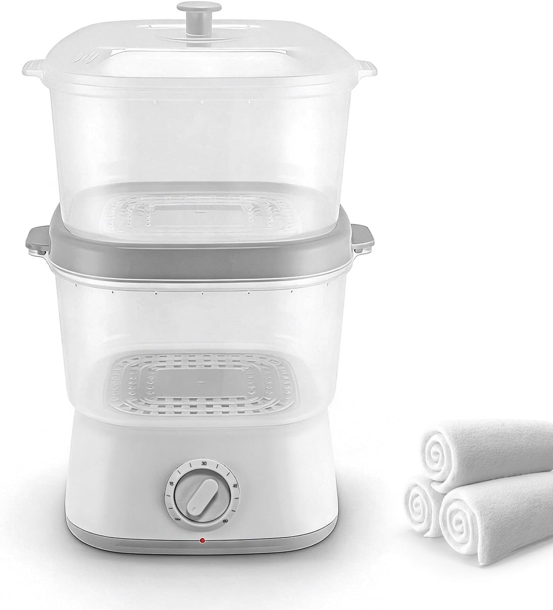 Handdoekwarmer 6L - 3 Warmteniveaus - Automatische uitschakeling - Ideaal voor thuis en salon - ShopVlot