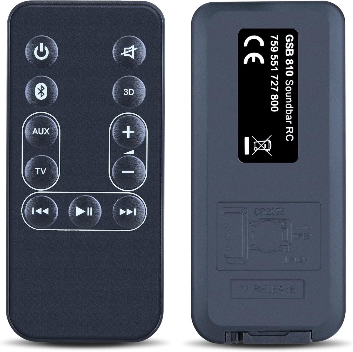 New Replacement Remote Control for Grundig GSB-810 GSB810 GSB 800 Bluetooth TV Soundbar System - ShopVlot