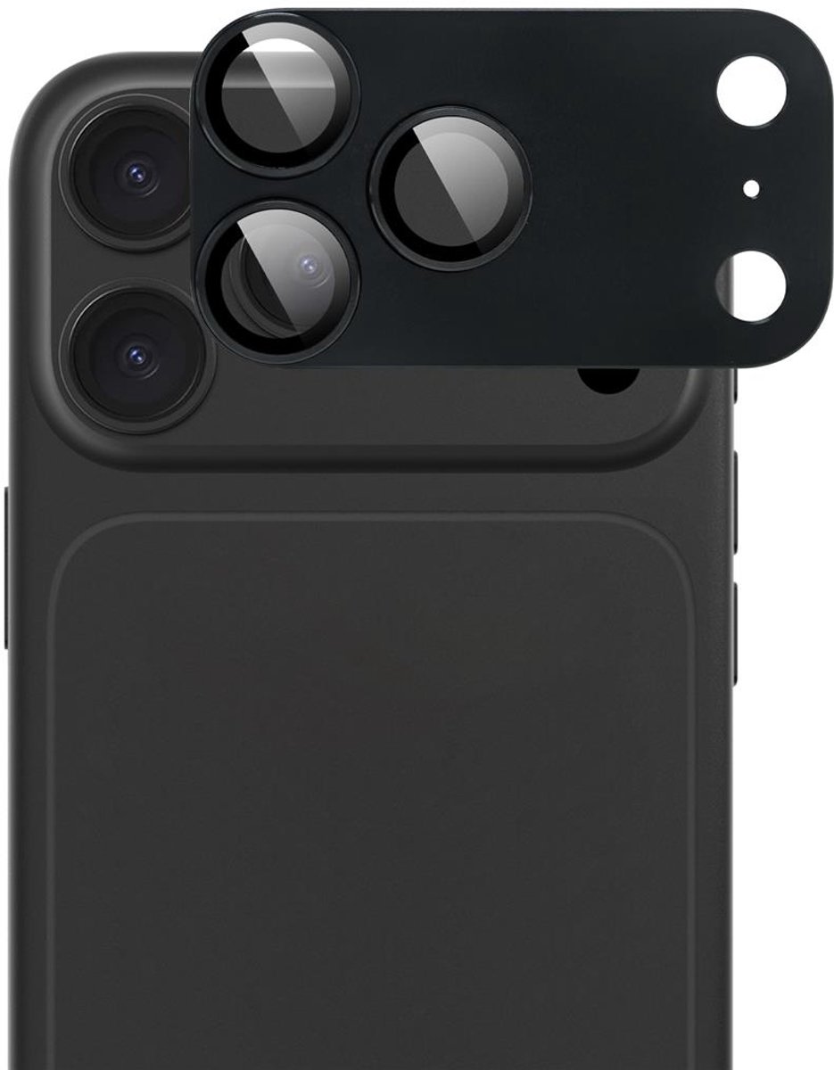 ScreenArmor Lens Shield iPhone 18 Pro Max Camera Protector – Zwart – Premium Aluminium Lensbescherming