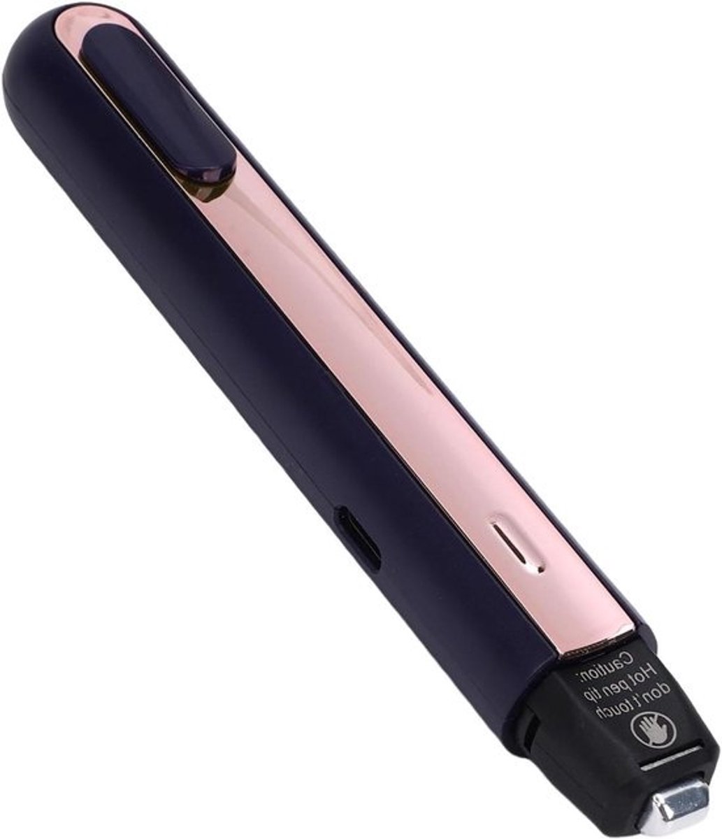3s snelle verwarming - thermische applicatorpen voor voedselzakken - Lichtgewicht en compact - Blauw