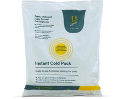 U-Sport Instant Cold Pack - 14 x 18 cm - 12 stuks - Directe Koeling (-4°C) zonder Vriezer - EHBO & Sportblessures