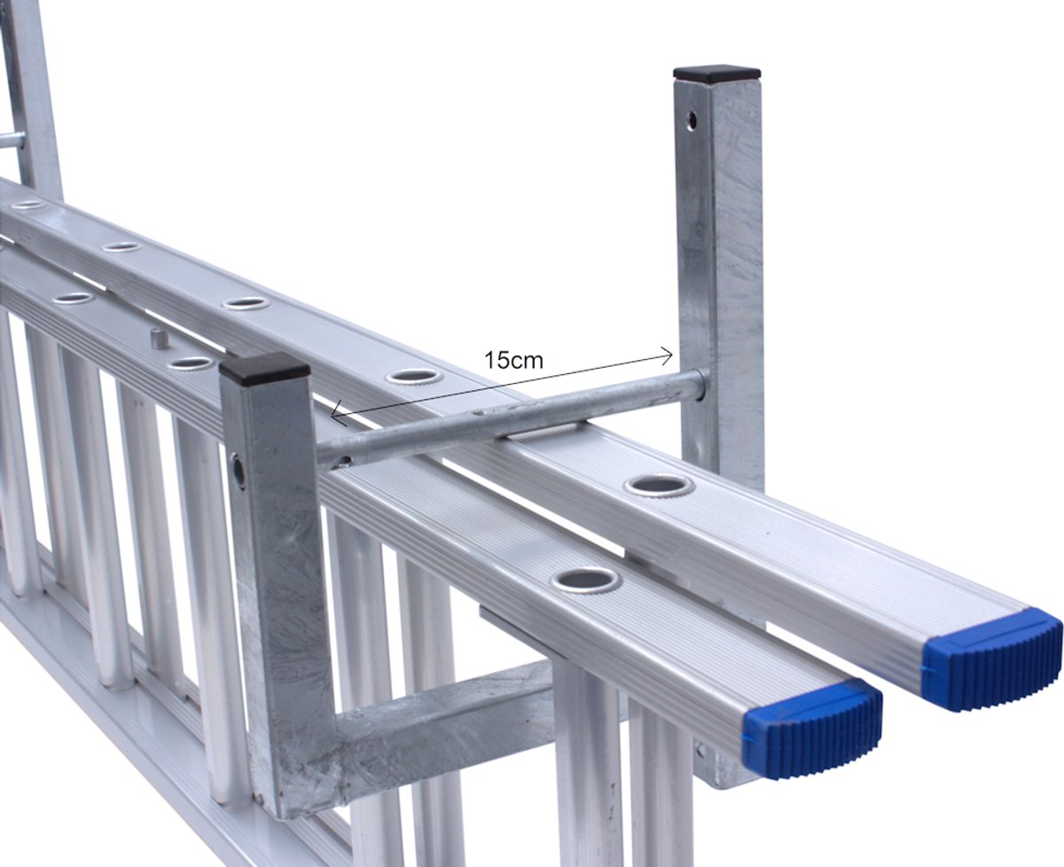 Alu-Top Ophangset - 1 of 2-delige ladder - Muurbeugel