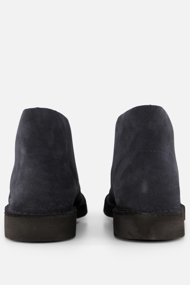 CLARKS Desert Bt Evo Heren Veterschoenen - Navy Suede