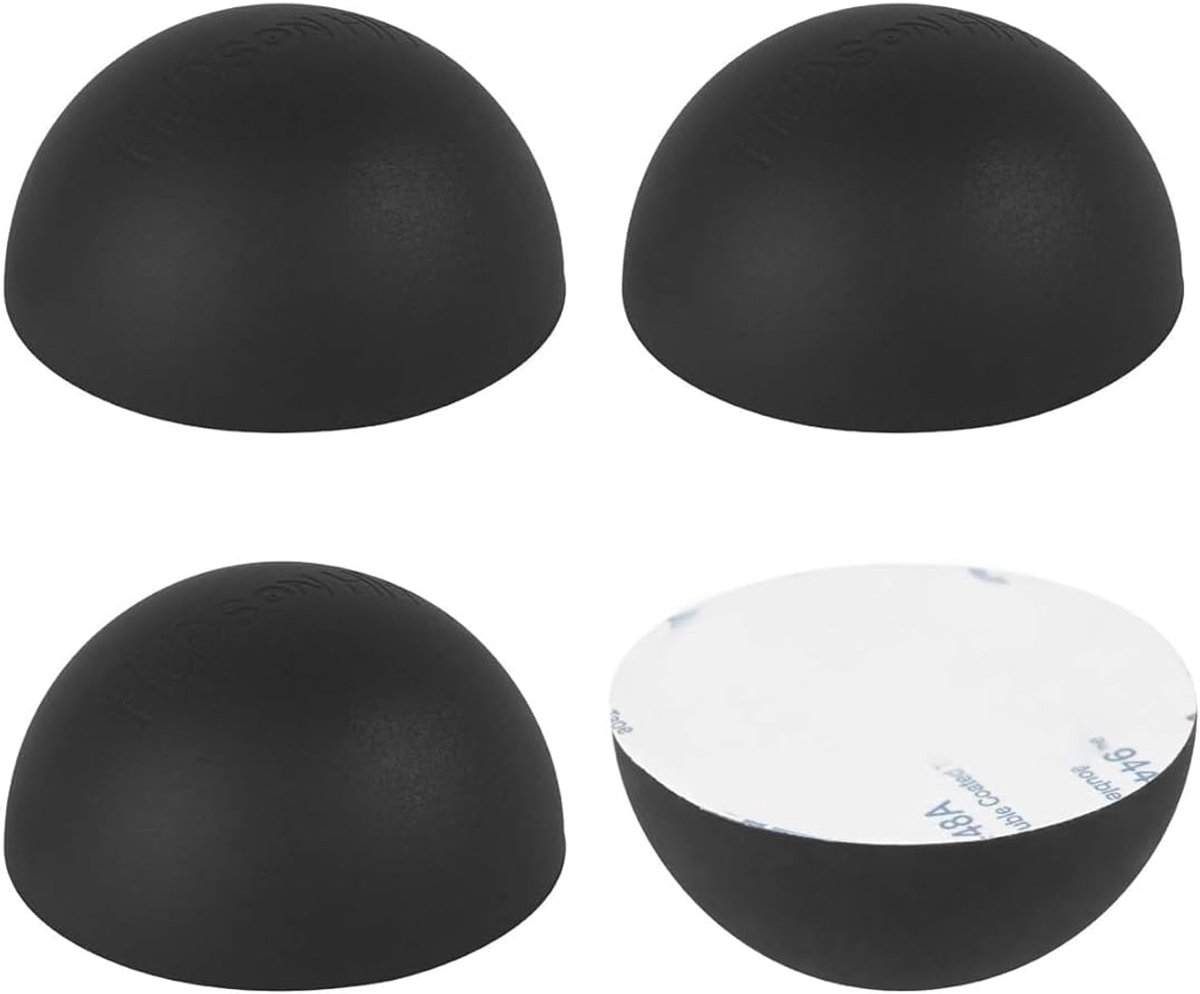 Schokdemper set 4 stuks - Zwart - Geluidsabsorberend - Vermindert trillingen en resonantie - ShopVlot