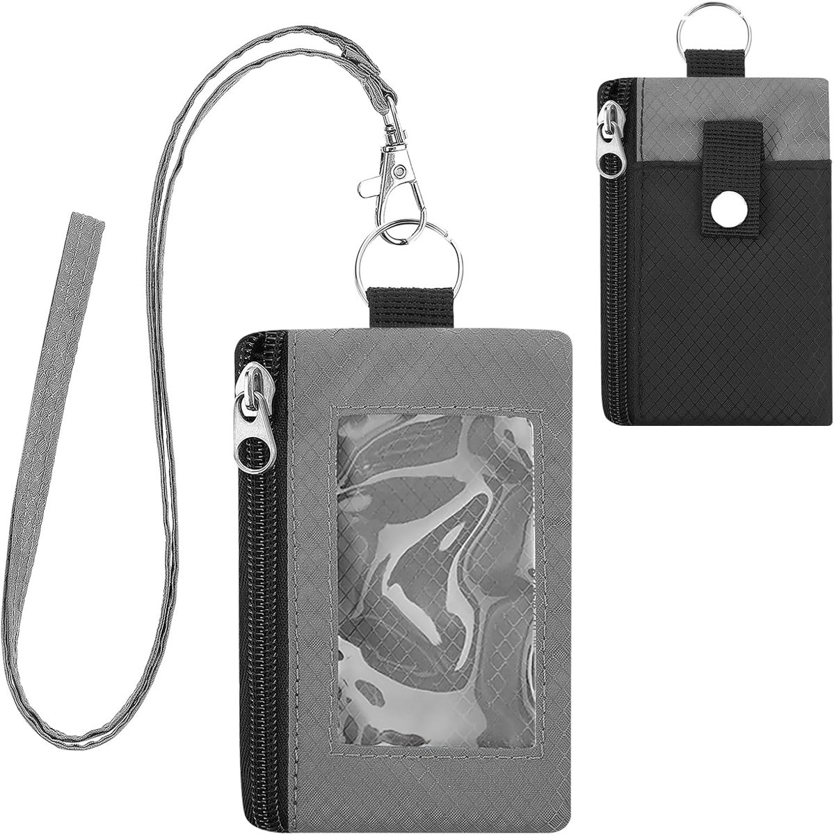 SnelShoppen - Chest Wallet met RFID Bescherming, Waterdichte Zwarte Schoudertas voor Mobiele Telefoon, Diefstalbestendig Unisex Reisportemonnee, Paspo