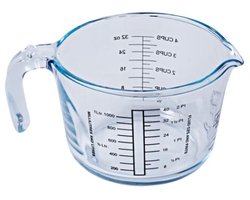 Cuisine Performance O.cuisine Maatbeker - 1L - Borosilicaat - 1 stuk