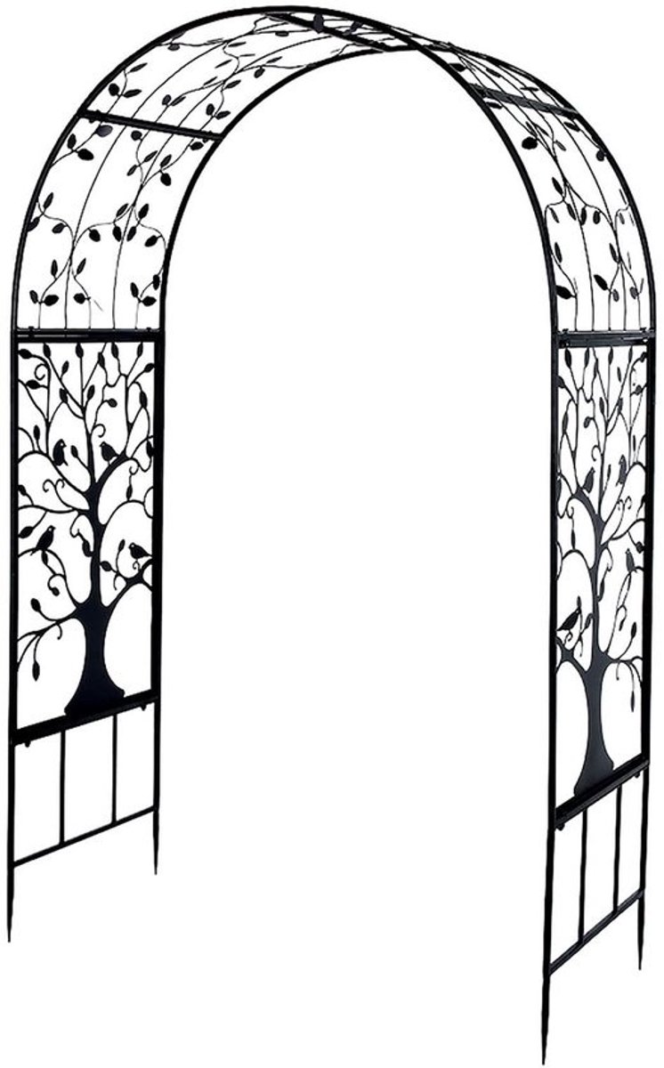 Tuinrozenboog van metaal voor klimplanten - bruiloftdecoratie - trellisframe met klimrozenondersteuning
