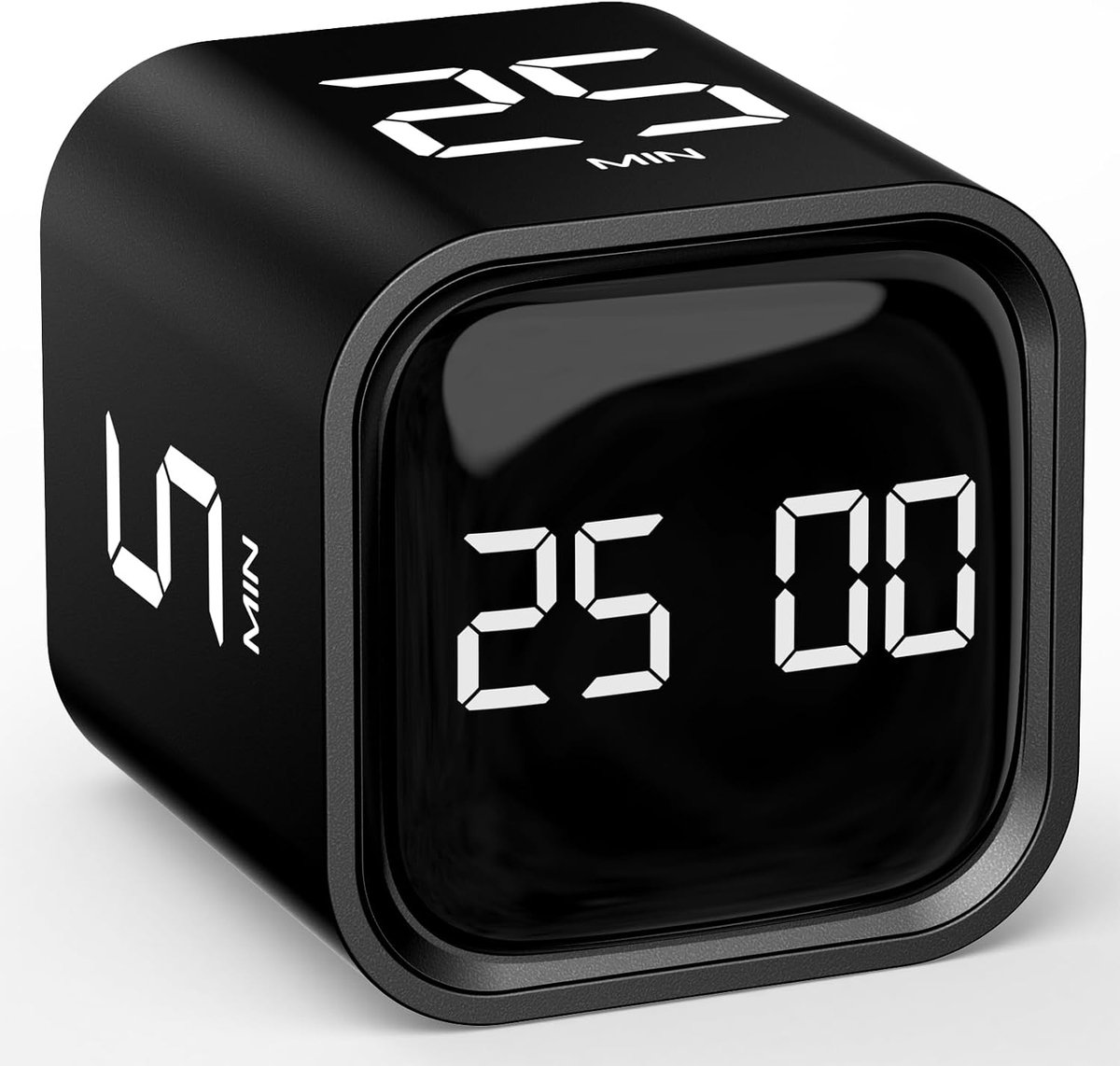 Pomodoro timer - countdown 5|25|10|50 minuten - zwaartekracht timer - keukentimer