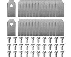 30 reservemessen compatibel met de robotmaaiers uit de serie i105E, i110E, H1500E, H3000E-VF, X315E en X390E serie - ShopVlot