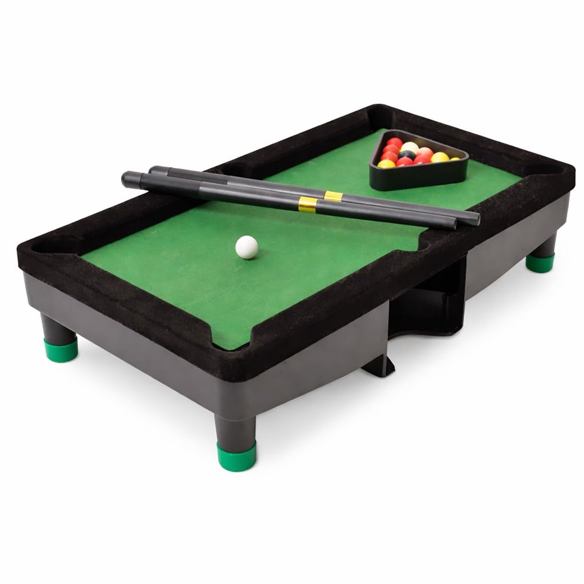 Tiger Mini Pooltafel – Mini Biljarttafel – Compleet met Keus en Ballen