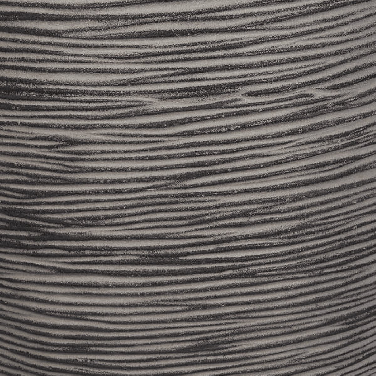 Capi Europe Pot de fleurs carré Rib NL - 40x40 - Anthracite