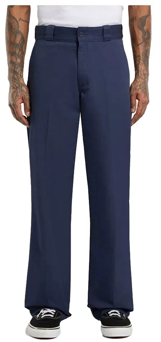 Dickies 247 Regular Work Broek 31 32 Man Marineblauw