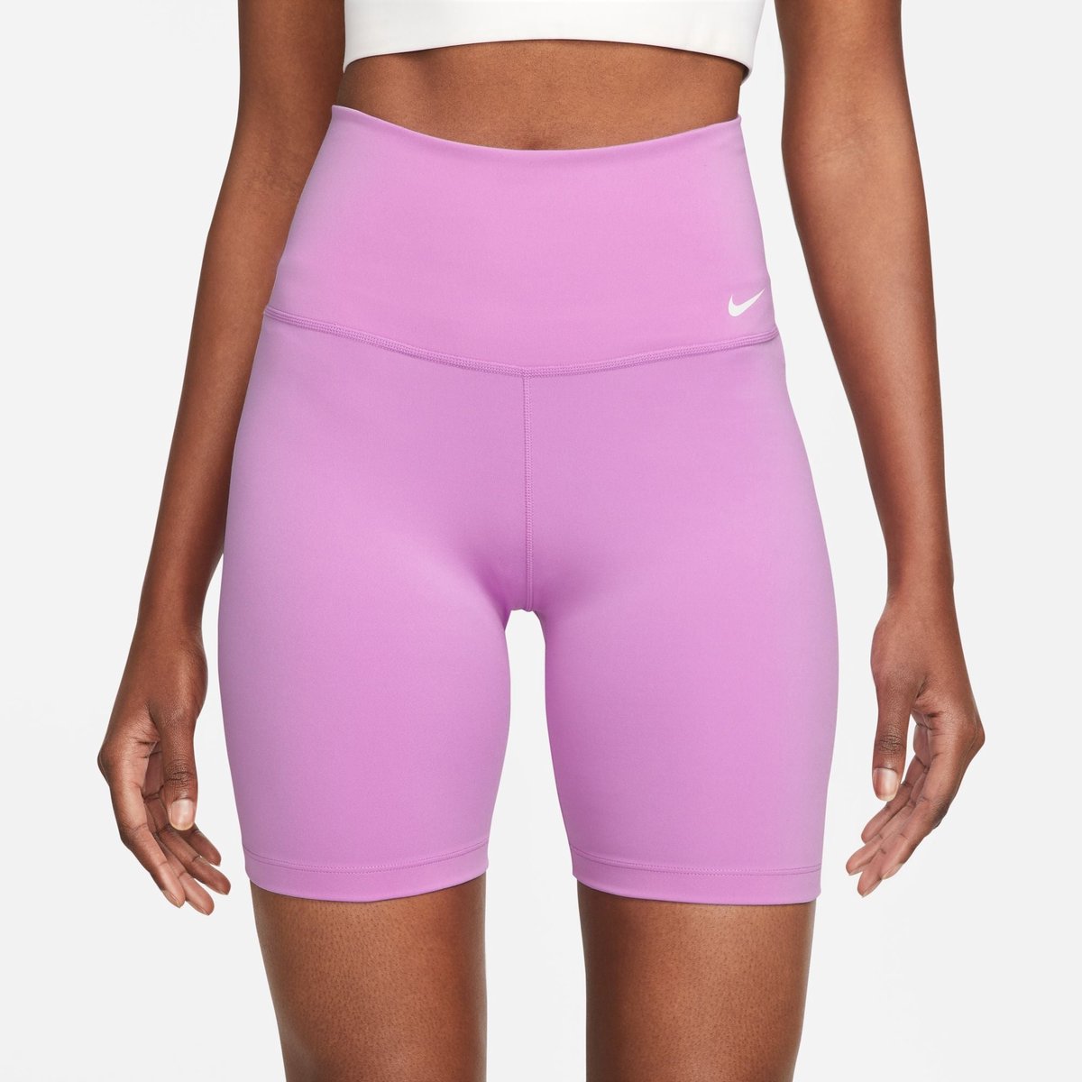 Nike One Dri-FIT High-Rise 7in Bikeshort – Rush Fuchsia/ Nike One Training Dames Short voor Vrouwen Roze