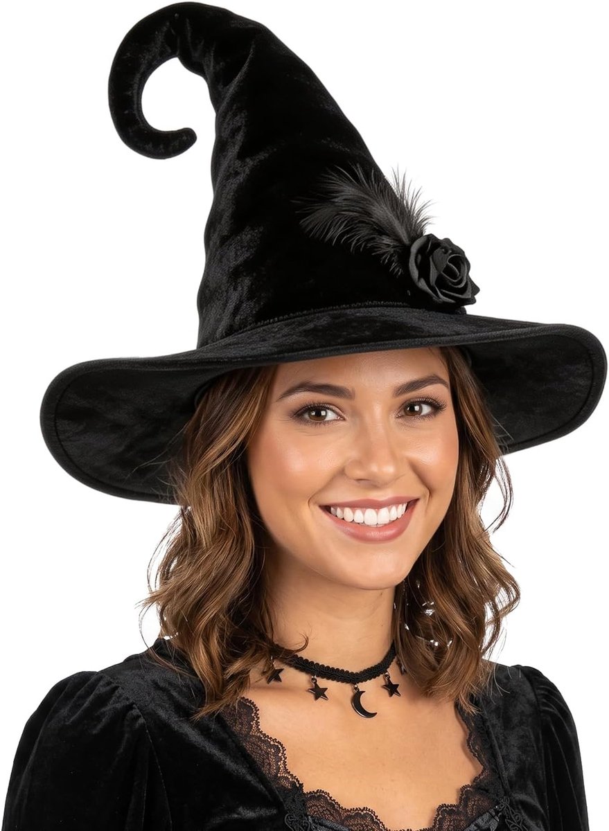 Hoeden voor volwassenen – Puntige kostuumaccessoires voor Halloween, carnaval en cosplayfeesten