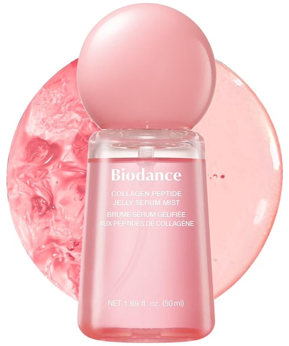 BIODANCE Collagen Peptide Jelly Serum Spray – 1.69 fl. oz / ca. 50 ml – Hydraterende Gezichtsspray – Hydrogel Serum Mist met Collageen & Peptiden – Koreaanse Skincare