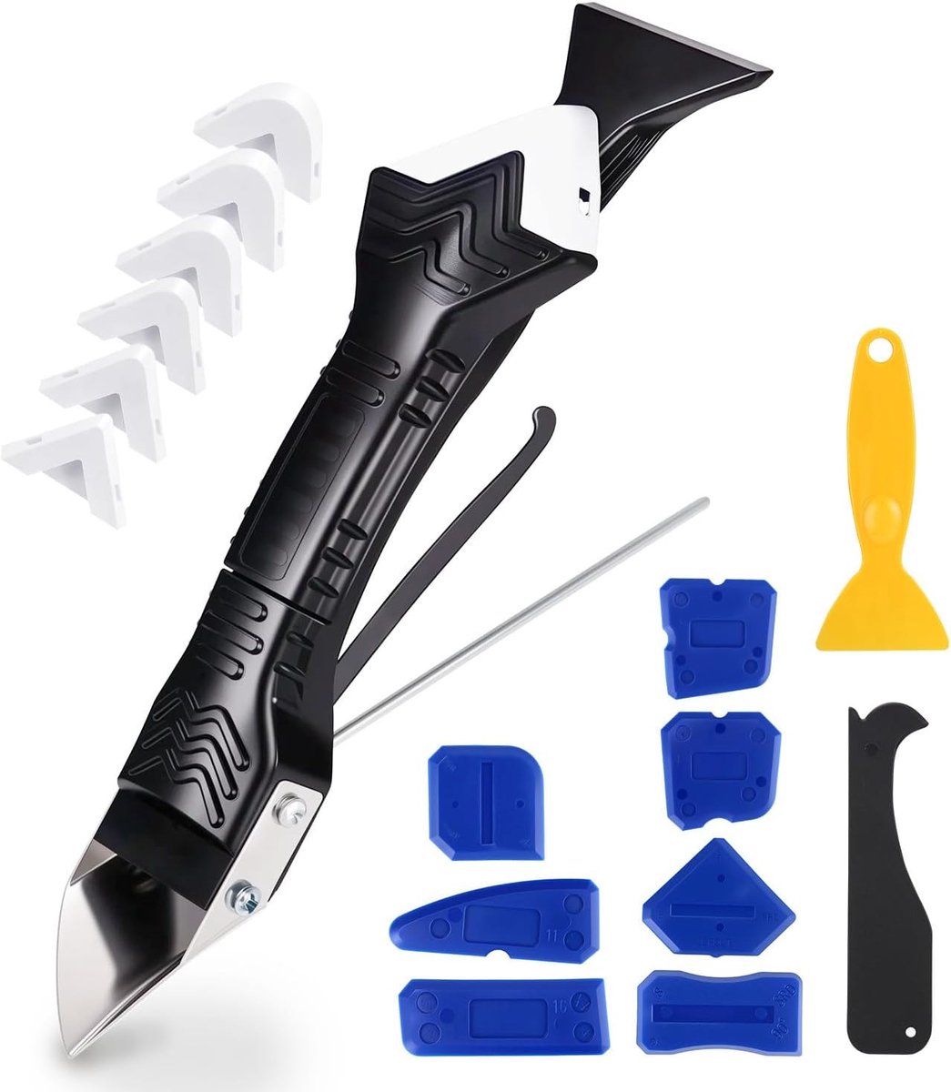 Silicone Remover, 5 in 1 Silicone Puller, Tool Kit, Seal Removal Kit and Applicator Tools, Finishing Tools Silicone - ShopVlot