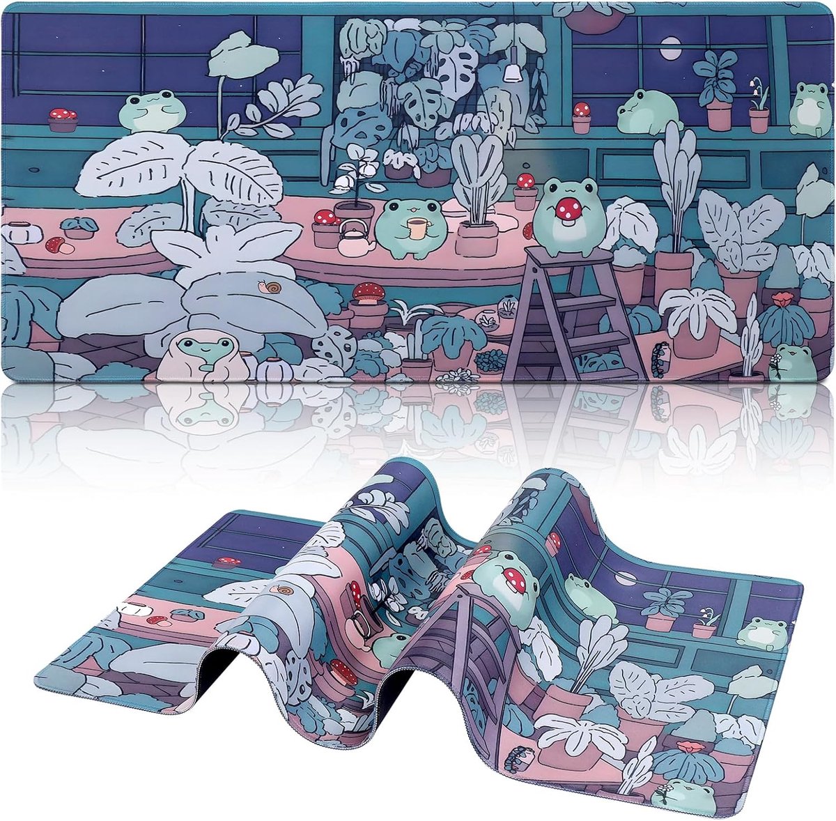 Muismat antislip 90 x 40 cm - verlengd - waterdicht - ideaal voor gaming en kantoor - SnelShoppen