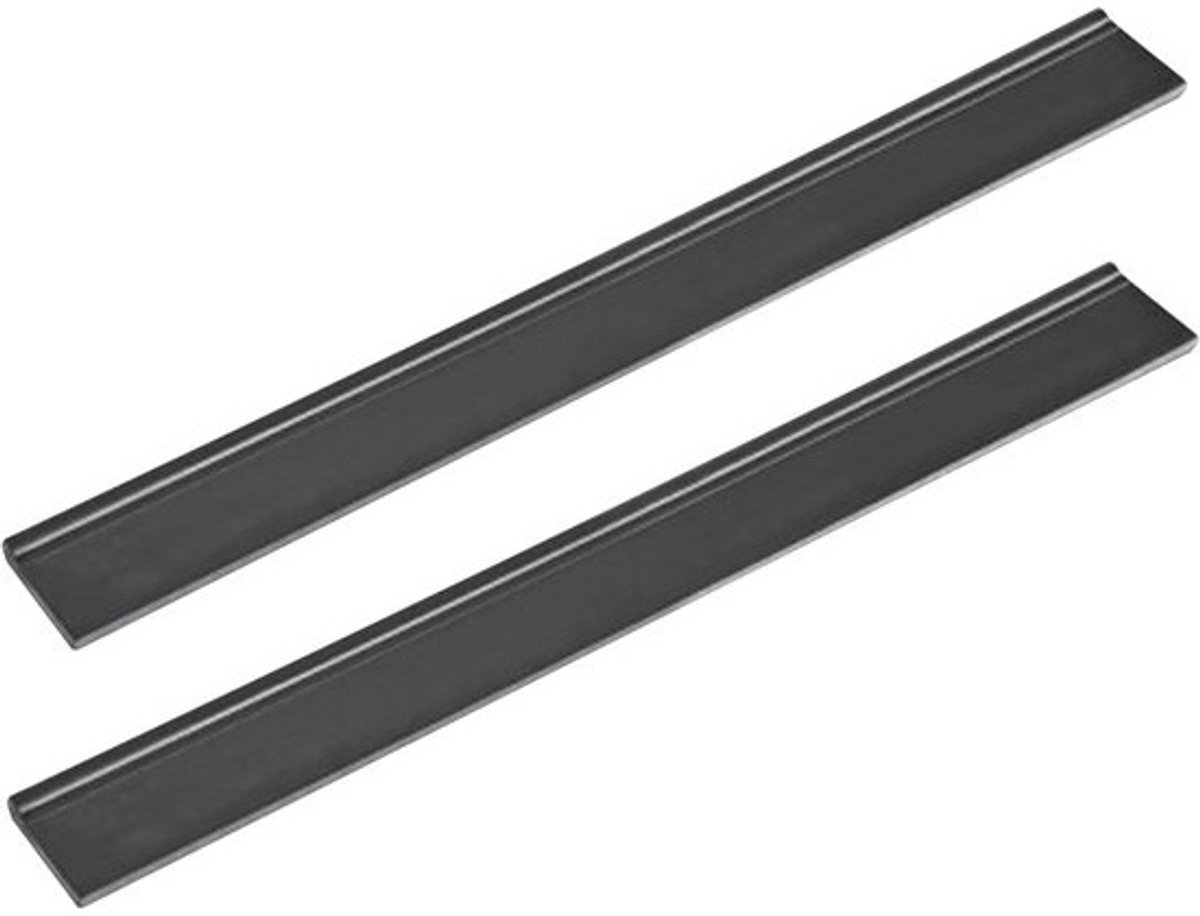 Wisserlippen 280 mm - voor accu-raamzuigers - 2 stuks - Streepvrije reiniging - voor gladde oppervlakken