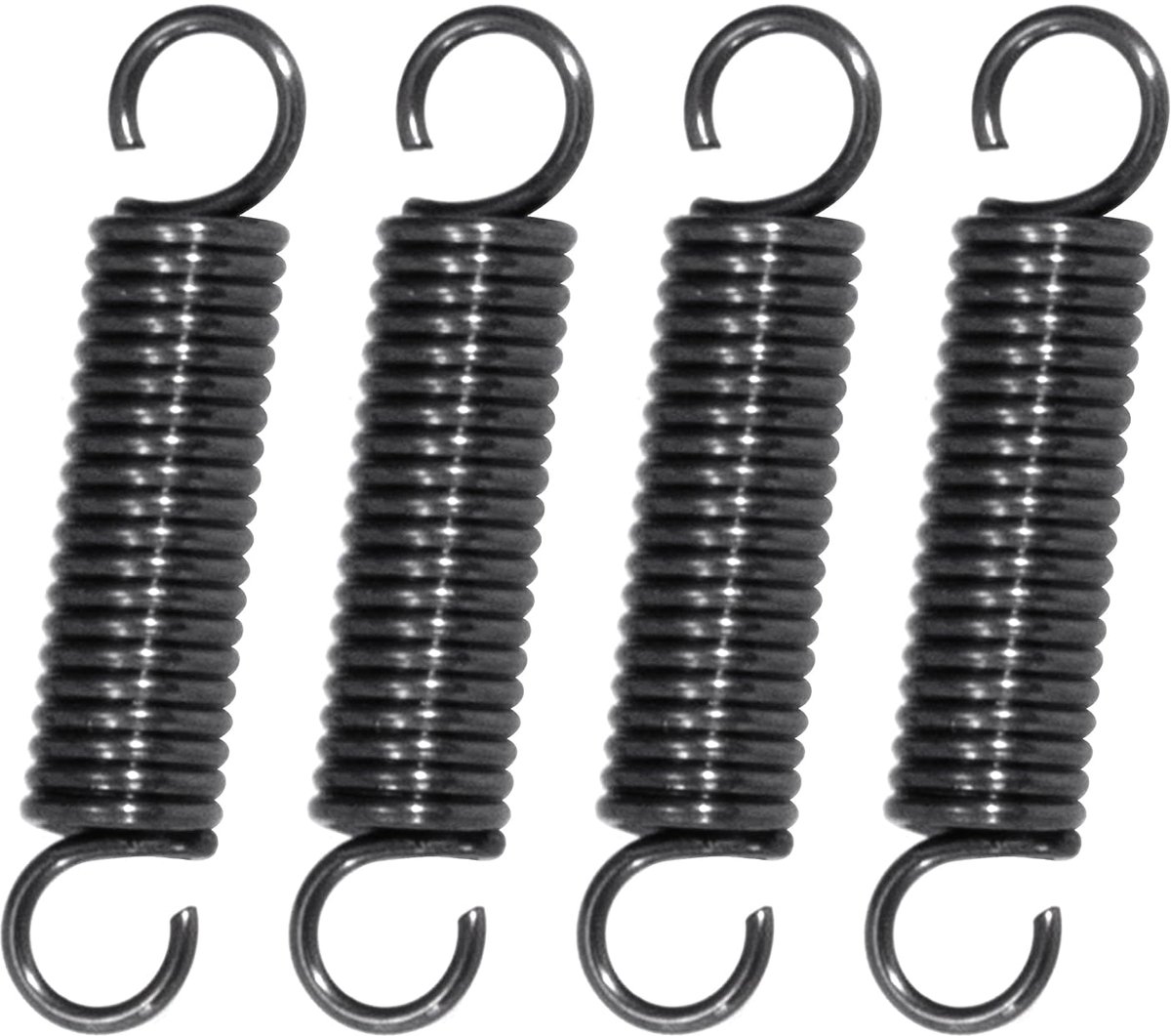 Verlengveren, 15 mm, trekveren met haken, pianodraadveer, buitendiameter 3 mm, draaddiameter 0,45 mm, dikte 0,7 kg, 20 - ShopVlot