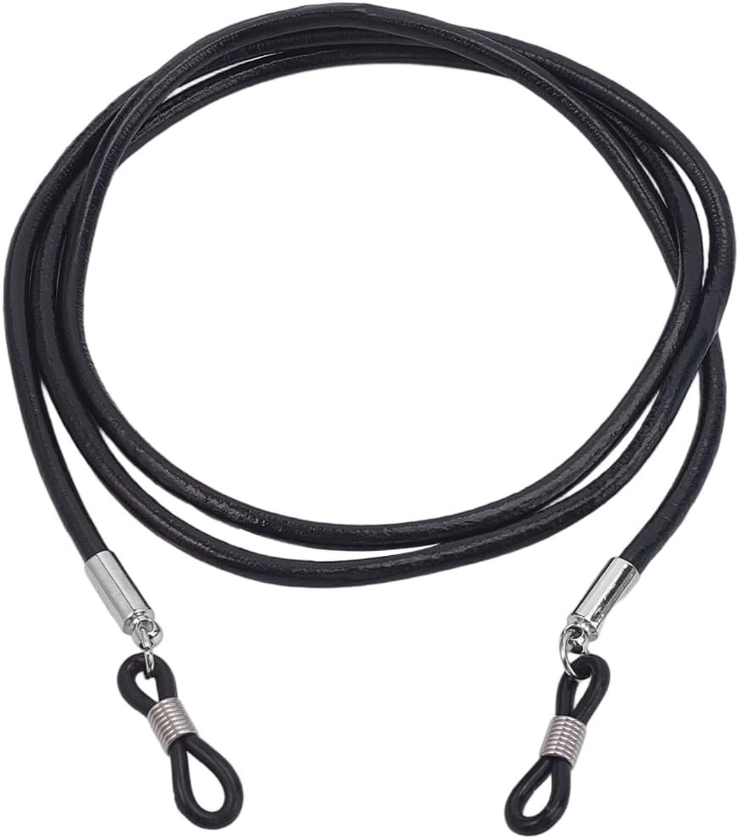 Cowhide Leather Glasses Holder Round Neck Universal Glasses Strap Glasses Holder Cord Genuine Leather Glasses Holder - ShopVlot