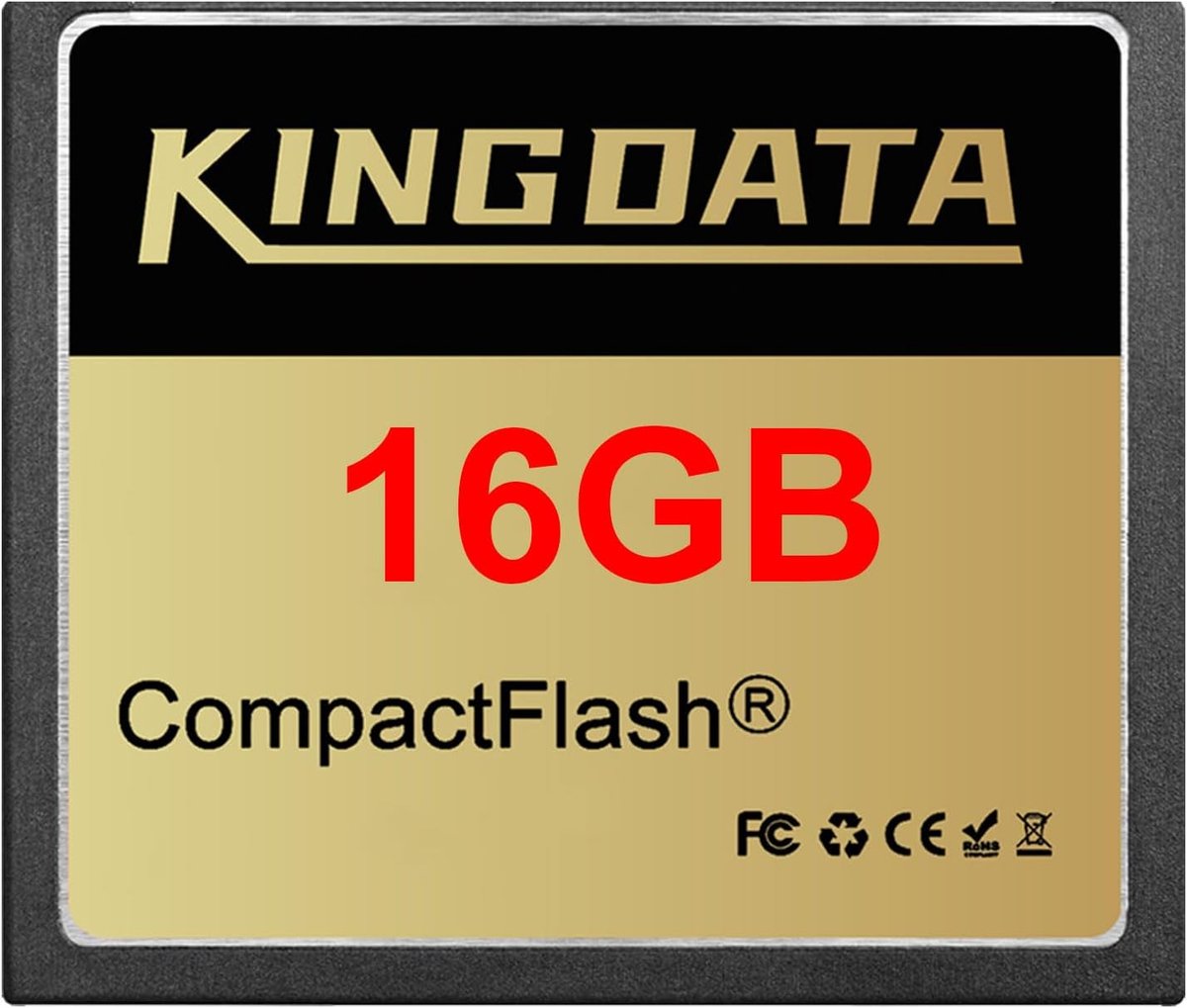 CompactFlash-kaart 16 GB CF133X FAT32 Type I voor vintage digitale camera's - ShopVlot