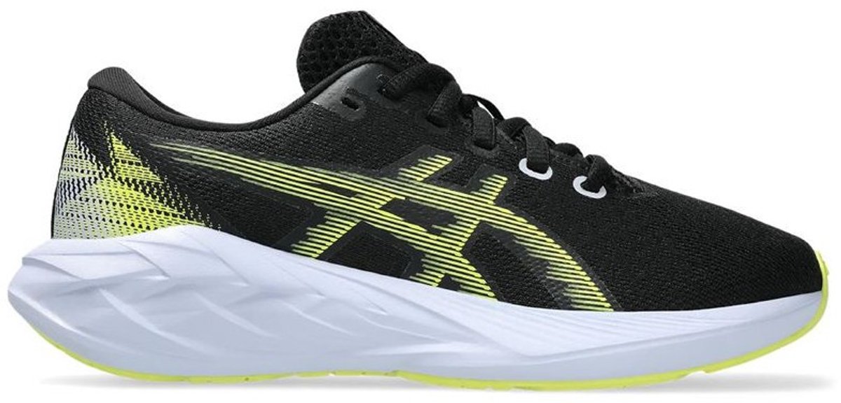 ASICS Novablast 5 GS hardloopschoenen /citrus 33 Zwart