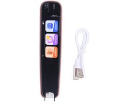 Scanner Pen, Woordenboek Spraakvertaler met WiFi, Scanpen voor Dyslexie, Tekstvertaling, Handheld Leesassistent