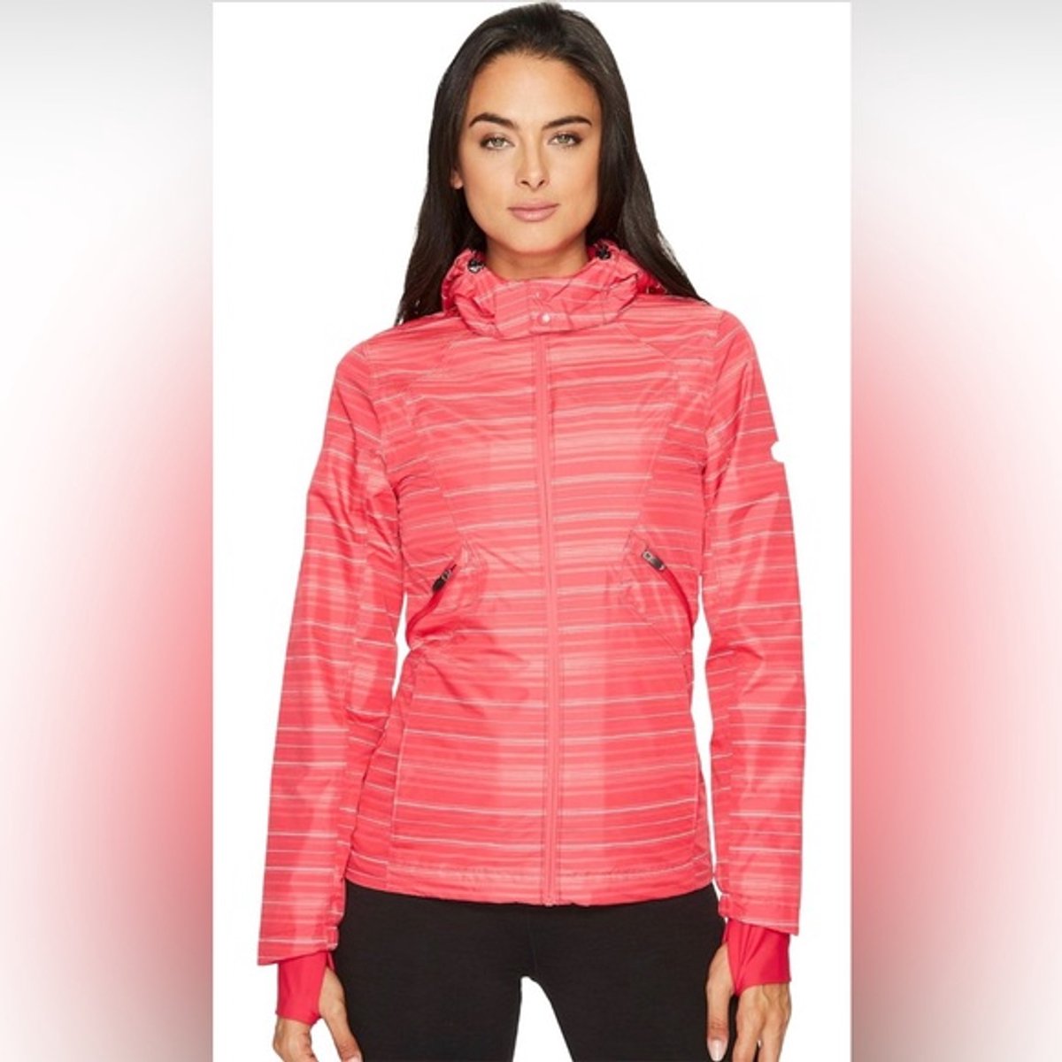 ASICS Waterdichte Jas Cosmo Roze