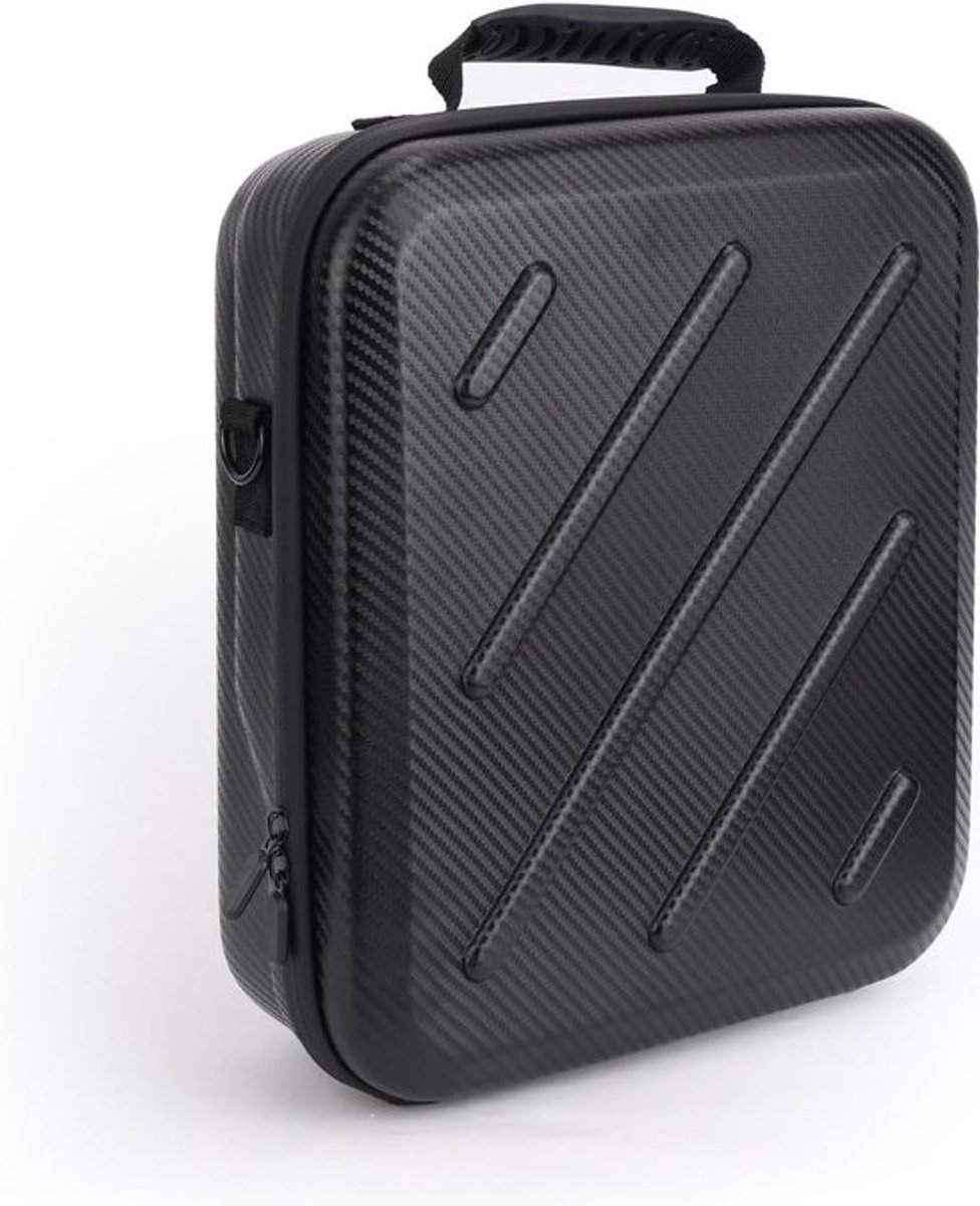 Draagbare beschermhoes voor Starlink Mini - PU-materiaal, voor thuis, reizen en buitenavonturen (zwart)