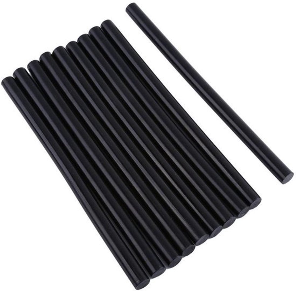 Melt lijmsticks - zwart - 10 stuks voor hobby en knutselprojecten