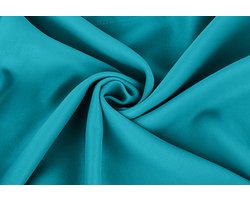 Home & Comfort - Luxe verduisterende gordijnen - Teal - 300x250 cm met ringen