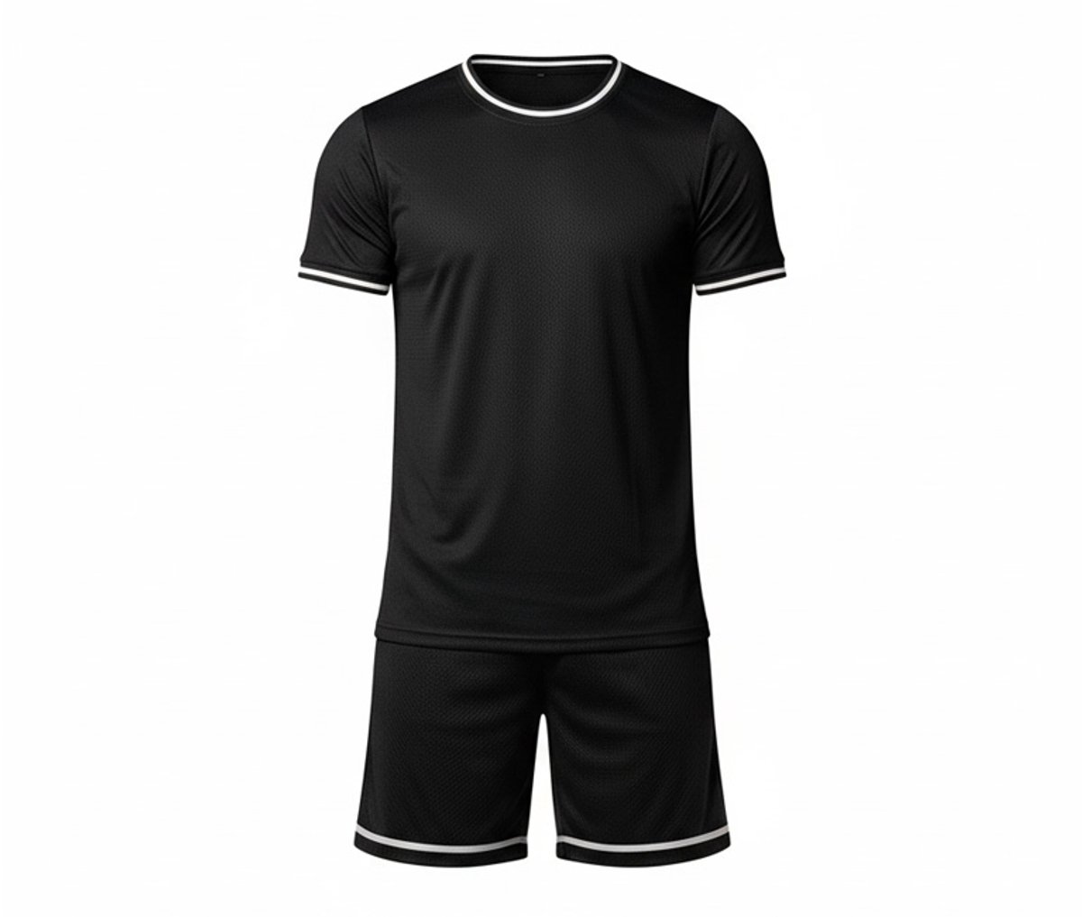 Outspot - 2-delige sportset voor heren - Zwart - L