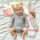 Sogiol® Levensechte Reborn Baby Pop - 50 cm / 20 inch - Volledig vinyl & Waterdicht - Realistische Pasgeboren Meisjespop met Kleding en Accessoires