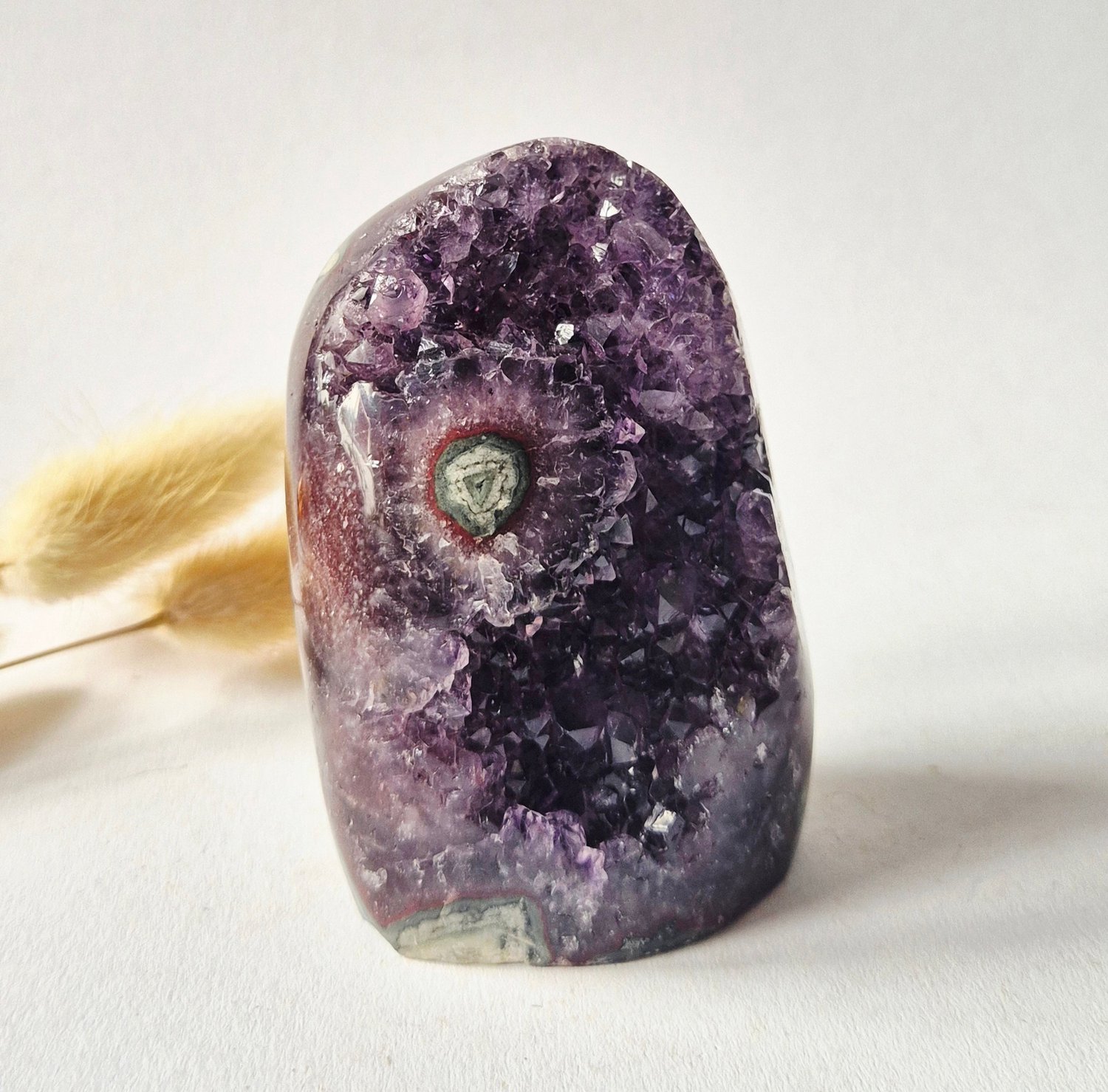 Moonlight Gemstones Amethyst Eyes Freeform – Agate Eye – 307g Meerkleurig