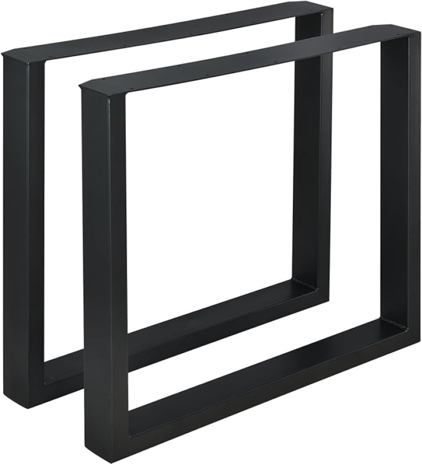 RALA Stalen onderstel U tafelpoot set van 2 staal 80x72 cm zwart