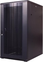 Alfaco 19-8022PP, 22U Serverkast - 19'' met stalen geperforeerde deuren, (BxDxH) 800x1000x1200mm