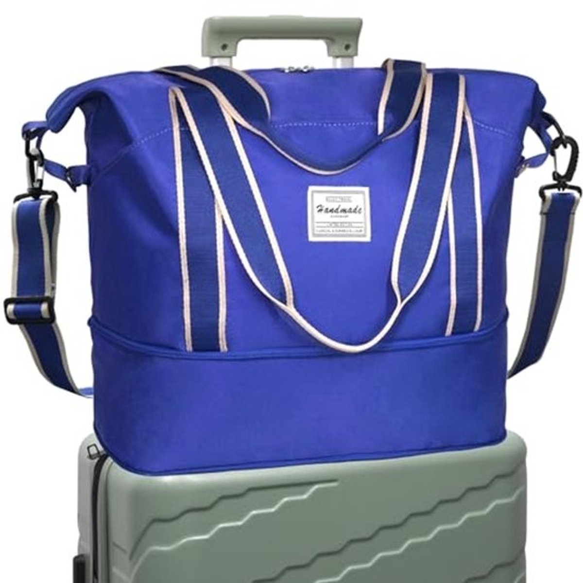 Ruime en Waterdichte Reistas Dames - Sport-, Weekend- en Gymtas - Handbagage voor Ryanair en Meer