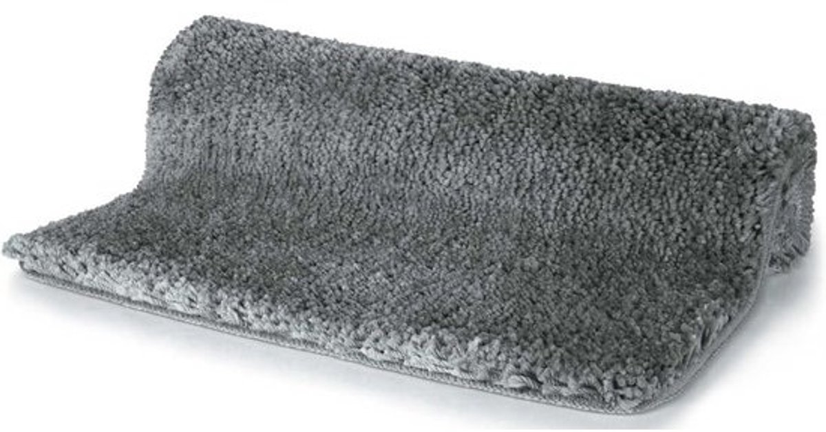 Badmat Microvezel Groen Graniet 55 x 65 cm - Antislip en Wasbaar tot 40°C